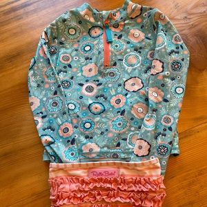 Ruffle Butts girls bathing suit size 5